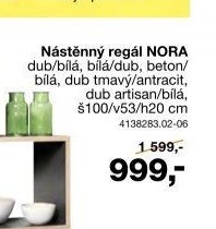 Nástěnný regál NORA