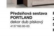 Předsíňová sestava PORTLAND