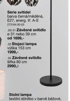 Série svítidel