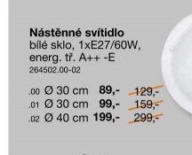 Nástěnné svítidlo