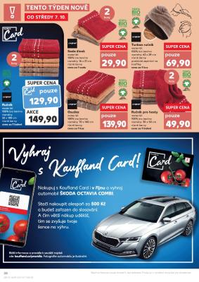 akční leták Kaufland 7.10.2020-13.10.2020