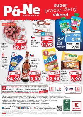 akční leták Kaufland 7.10.2020-13.10.2020