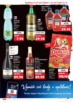 akční leták Kaufland 7.10.2020-13.10.2020