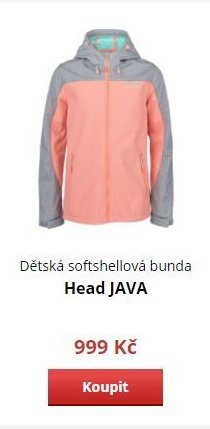 Dětská softshellová bunda Head JAVA