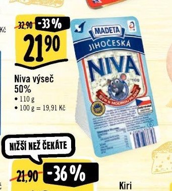 Niva výseč 50%