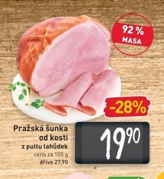 Pražská šunka od kosti
