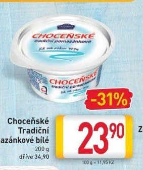 Choceňské Tradiční pomazánkové bílé 200 g