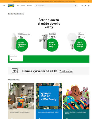 akční leták IKEA 7.10.2020-13.10.2020