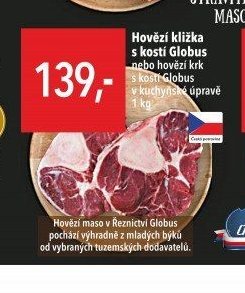 Hovězí kližka s kostí Globus