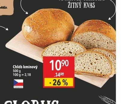 Chléb kmínový