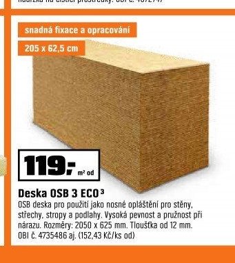 Deska OSB 3 ECO