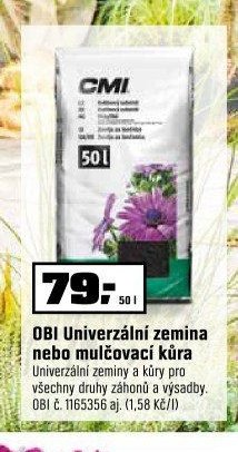 CMI Univerzální zemina nebo mulčovací kůra