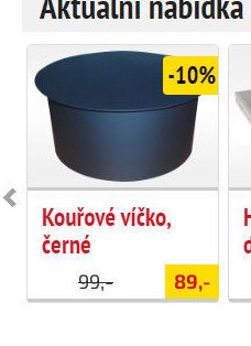 Kouřové víčko, černé - UNI HOBBY akcniletaky.com