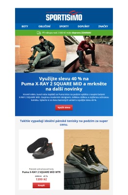 akční leták Sportisimo 6.10.2020-11.10.2020