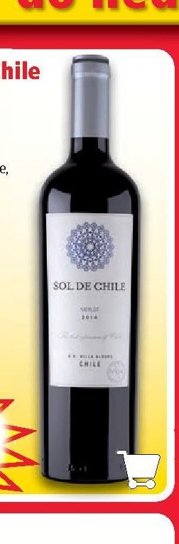 Vino Sol de Chile Merlot
