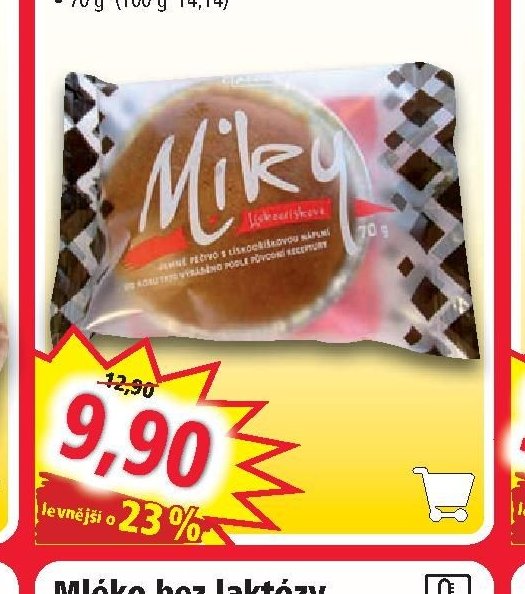 Miky s lískooříškovou náplní