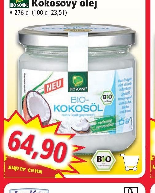 Bio Kokosový olej