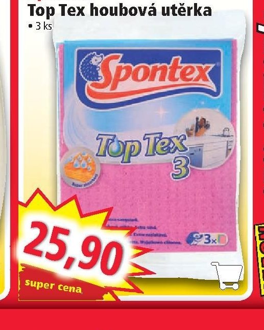 Spontex Top Tex houbová utěrka