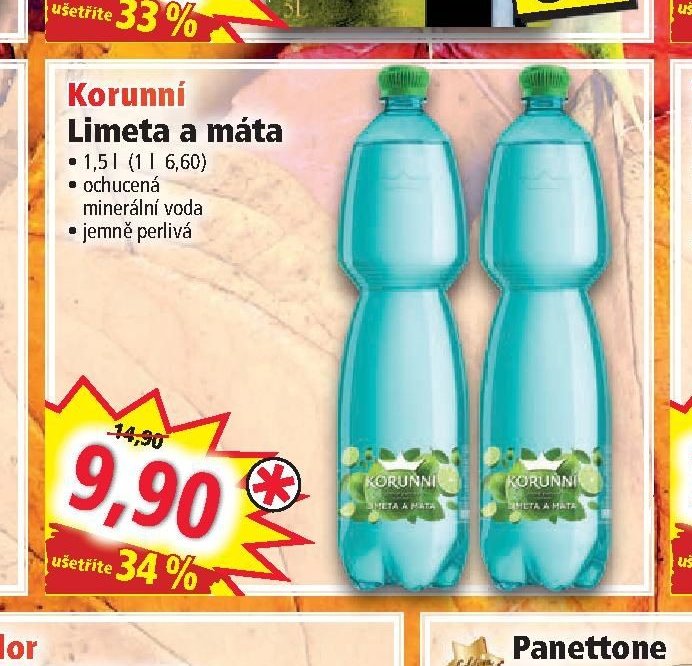 Korunní Limeta a máta