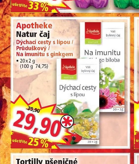 Apotheke Natur čaj