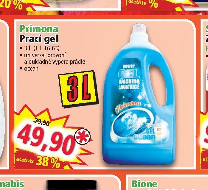Primona prací gel