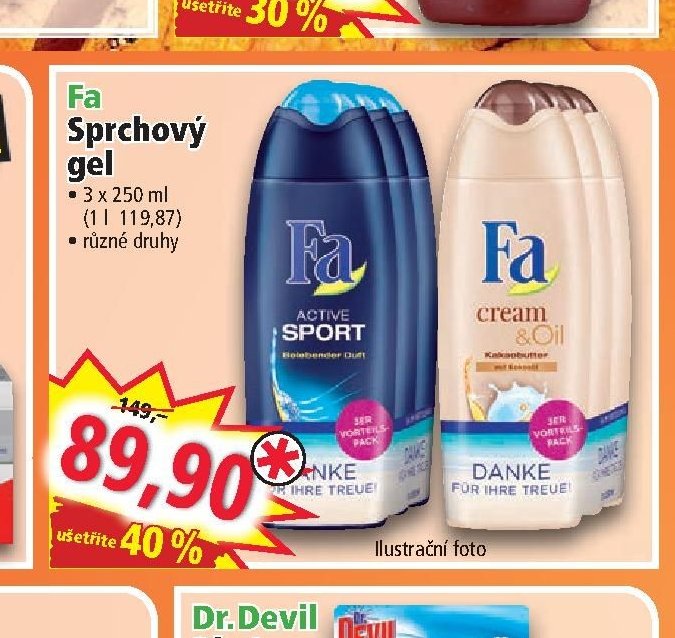 Fa sprchový gel