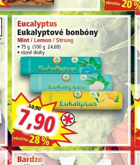 Eucalyptus Eukalyptové bonbóny