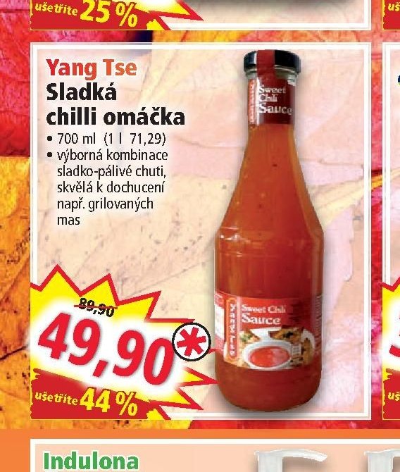Yang Tse Sladká chilli omáčka