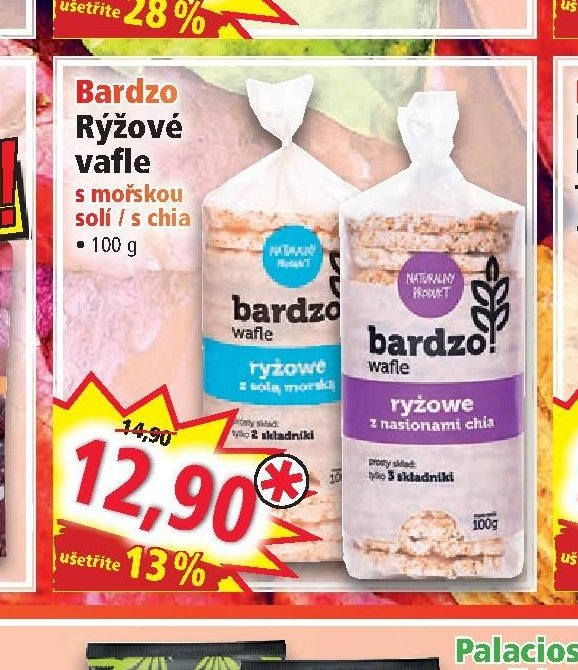 Bardzo Rýžové vafle