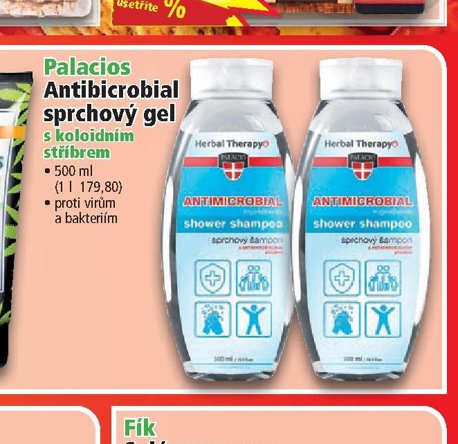 Palacios Antimicrobial sprchový gel