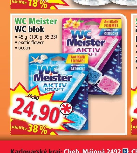 WC Meister WC blok