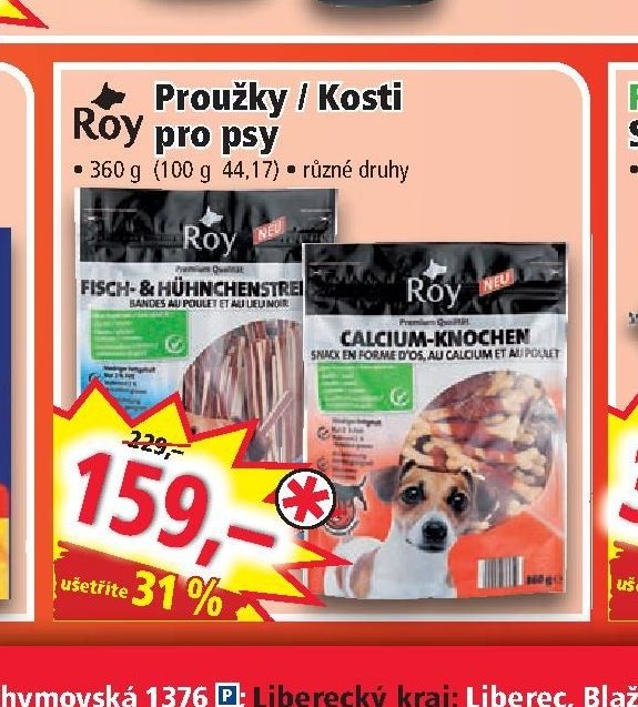 Proužky / Kosti pro psy