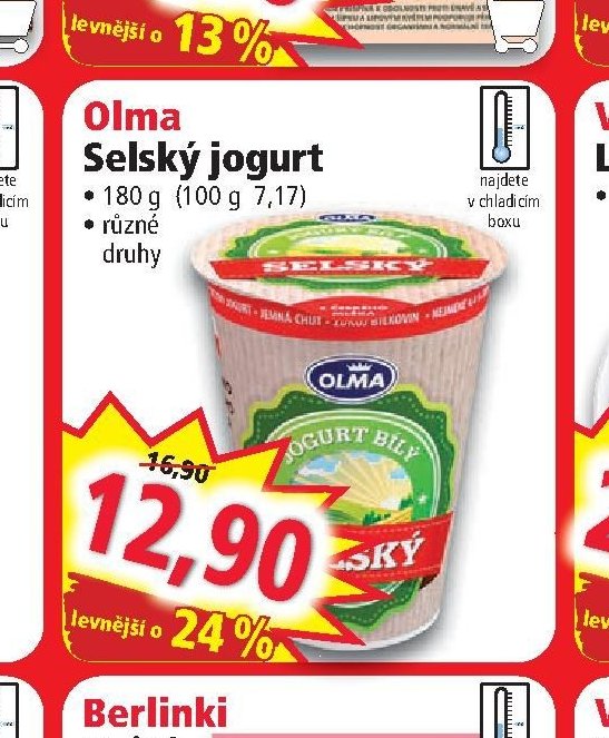 Olma Selský jogurt