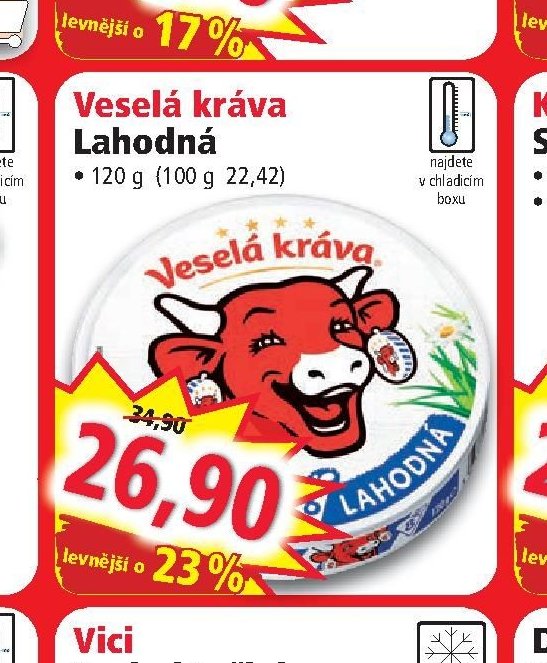 Veselá kráva Lahodná