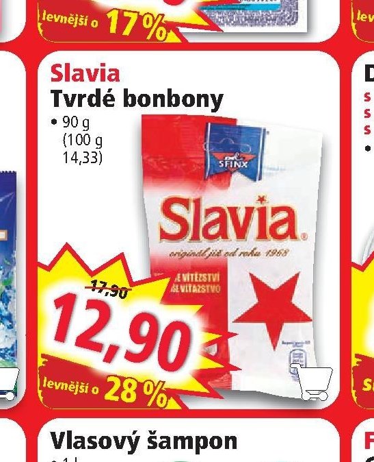 Slavia Tvrdé bonbony
