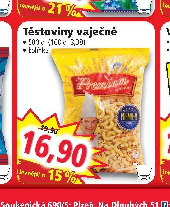 Těstoviny vaječné