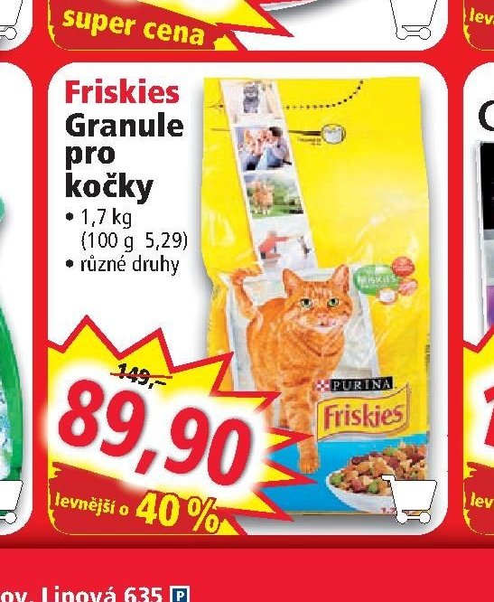 Friskies Granule pro kočky