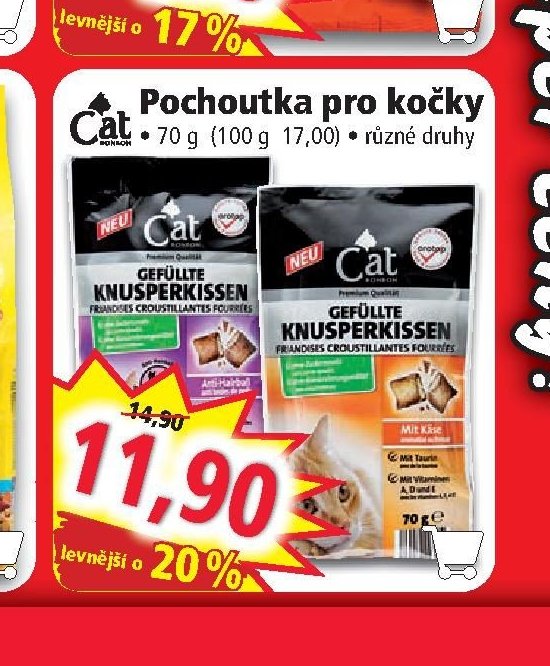 Pochoutka pro kočky