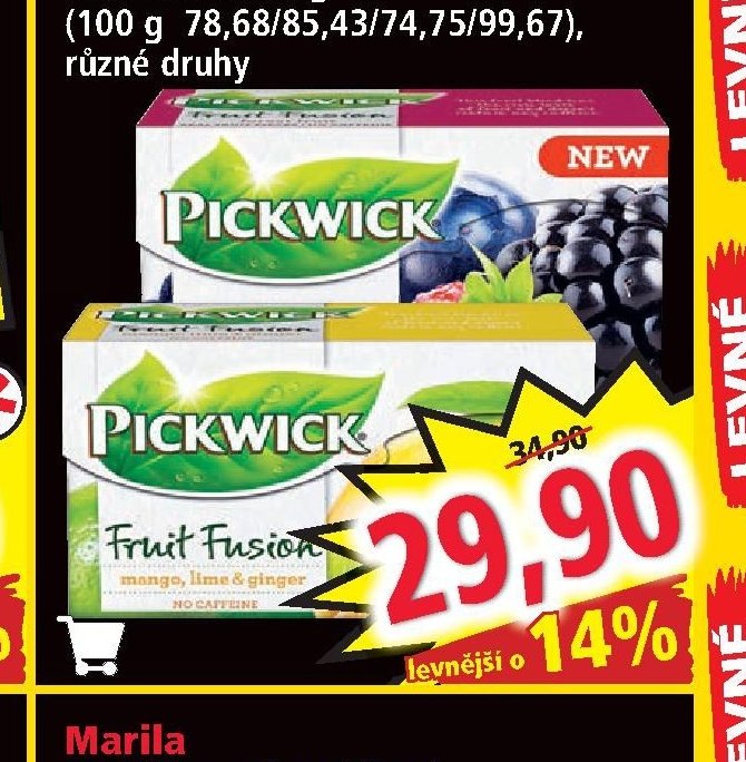 Pickwick Ovocný čaj