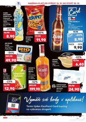 akční leták Kaufland 14.10.2020-20.10.2020