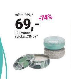 Vonná svíčka CINDY