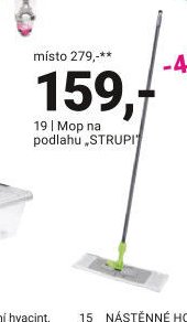 Mop na podlahu STRUPI