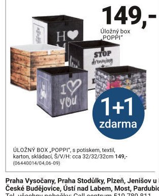 ÚLOŽNÝ BOX POPPI
