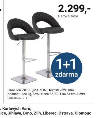 BAROVÁ ŽIDLE MARTIN