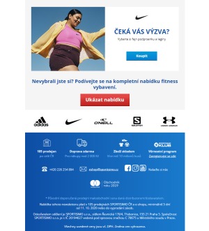 akční leták Sportisimo 11.10.2020-16.10.2020