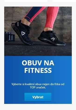 Obuv na fitness