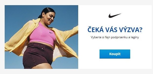 Nike sportovní podprsenka a legíny
