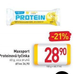 Maxsport Proteinová tyčinka