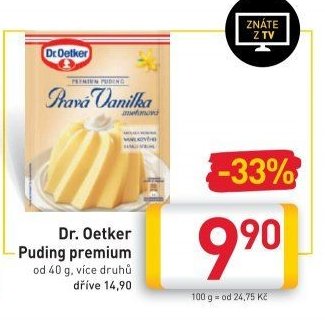 Dr. Oetker Puding premium