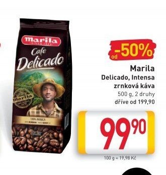 Marila Delicado, Intensa zrnková káva